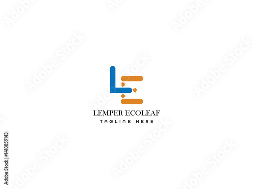 Business modern letter logo template 