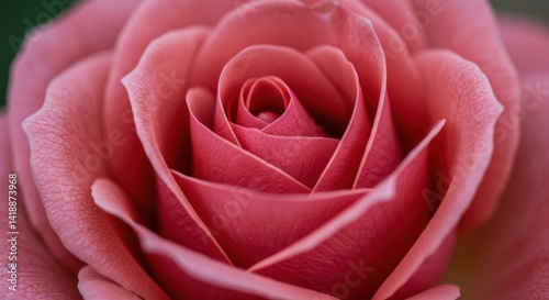 Close Up Pink Rose Flower Macro Photography