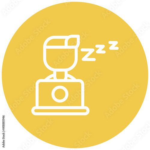Sleepy Worker Icon