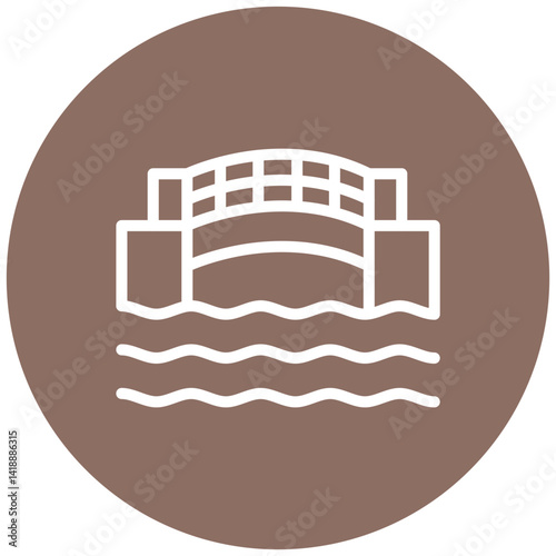 Water Bridge Icon