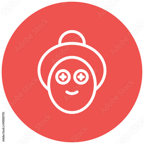 Spa Eye Treatment Icon