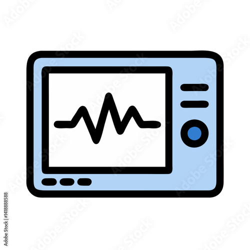 Heart rate monitor vital signs equipment medical device