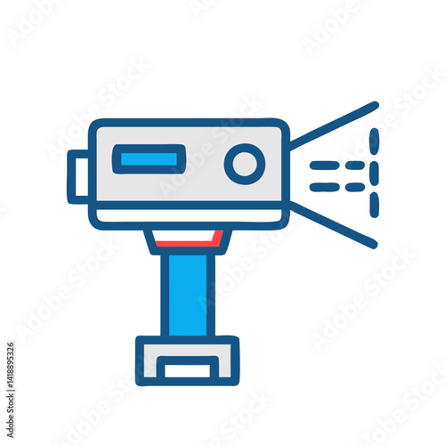Speed Camera Icon - Radar, Speed Trap, Enforcement