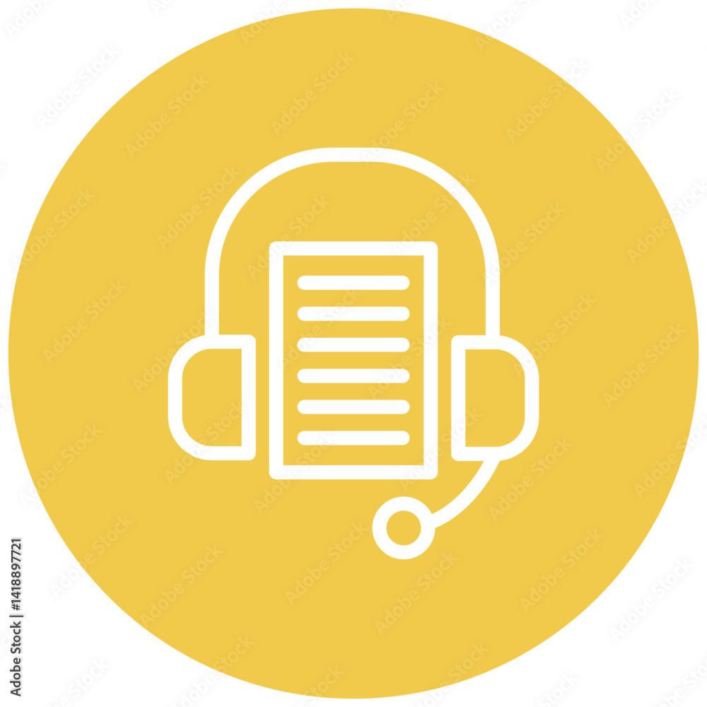 Call Center Vector Icon Call Center Vector Icon