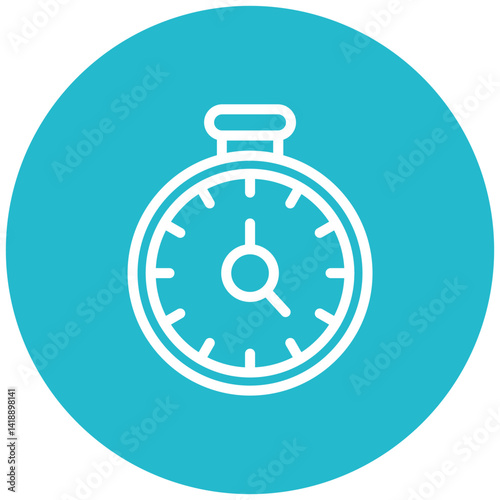 Stopwatch Vector Icon