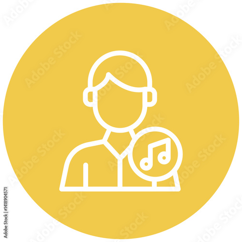 Singer Male Icon