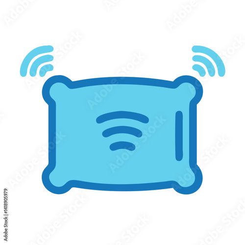  Dynamic Smart Pillow Illustration