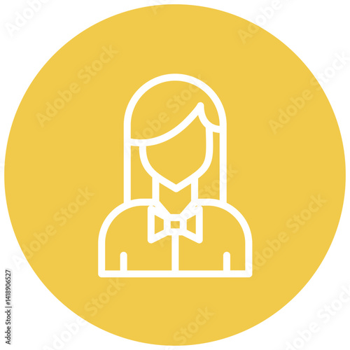 Waitress Icon