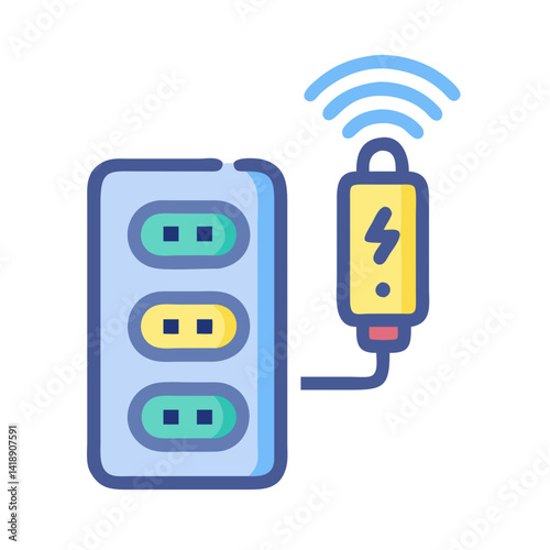  Compact Smart Surge Protector for Energy Saving