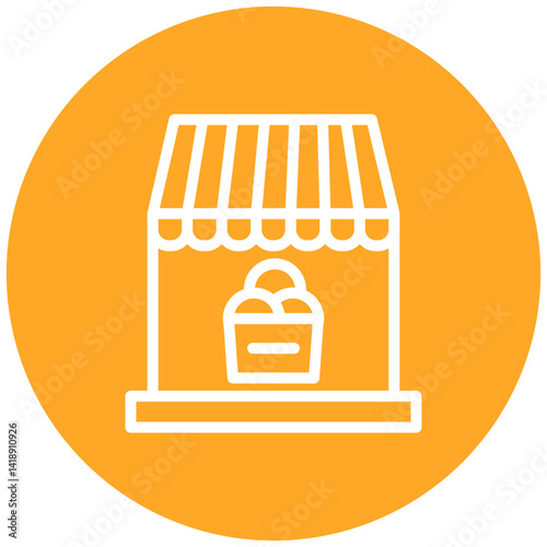 Ice Cream Parlor Icon