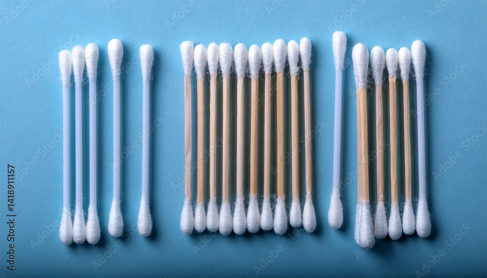 Cotton swab for DNA testing and paternity testing Cotton swab for DNA testing and paternity testing