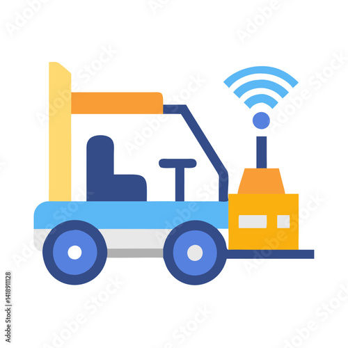 Autonomous Forklift with Wireless Technology and Modern Design