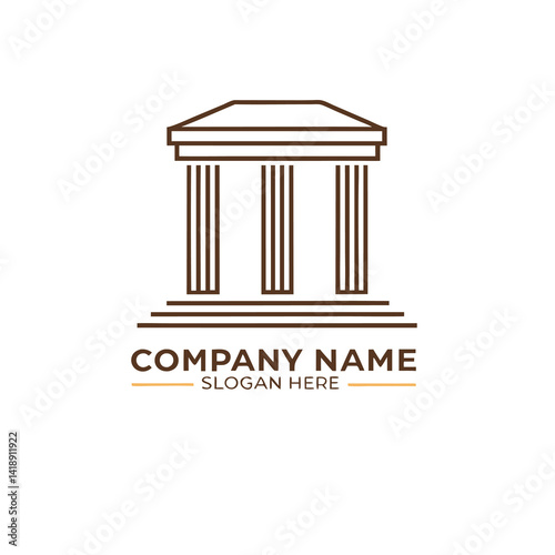 Simple, elegant building logo