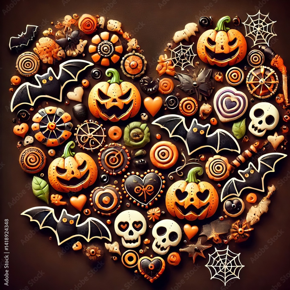 Halloween Hearts a playful twist Halloween Hearts a playful twist