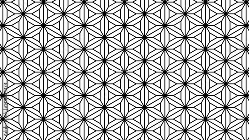 Abstract black white stripe line. geometric triangle texture background. hexagon pattern. retro styled concept. Hexagon mesh design. Modern background with triangle and hexagon shapes pattern.