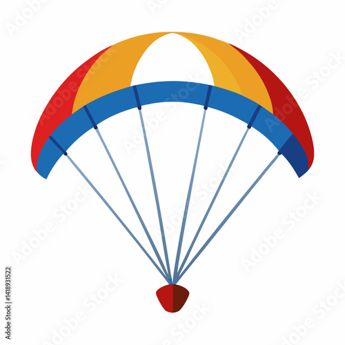 parachute with heart