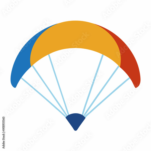 parachute with a parachute