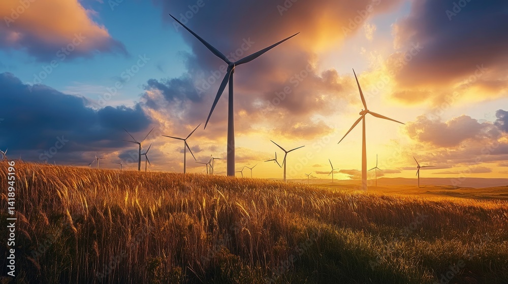 Renewable energy with wind turbines Renewable energy with wind turbines
