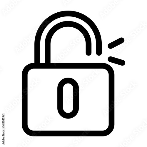 Unlock mode icon