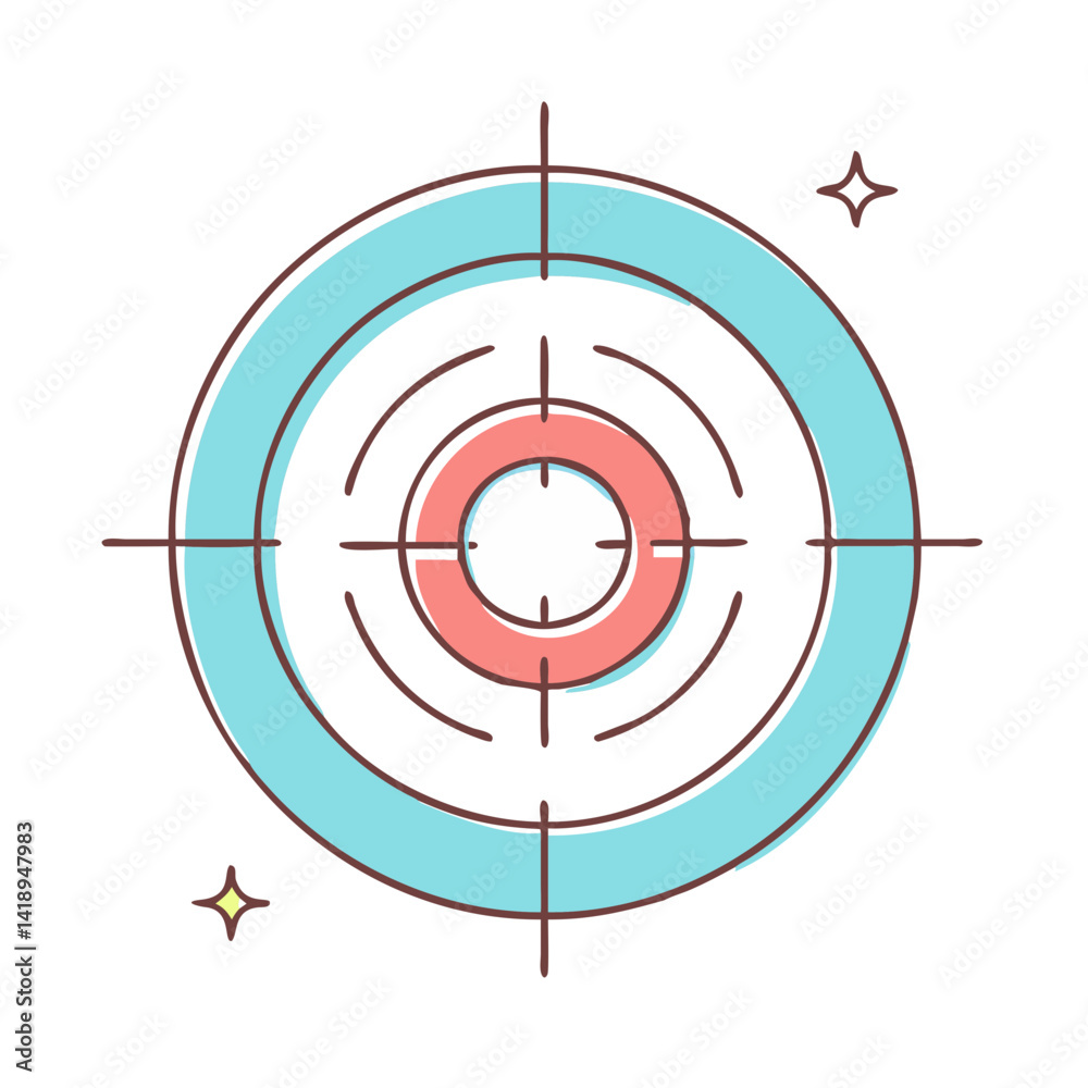 target icon, target vector illustration-simple illustration of target , perfect for target logos and icons target icon, target vector illustration-simple illustration of target , perfect for target logos and icons