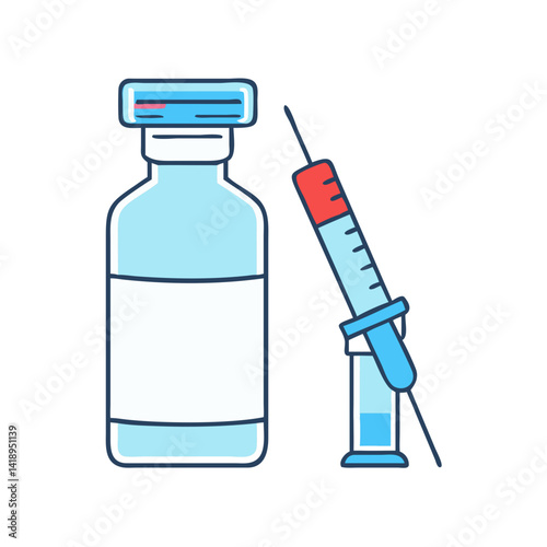 vaccine bottle  icon, vaccine bottle  vector illustration-simple illustration of vaccine bottle , perfect for vaccine bottle  logos and icons