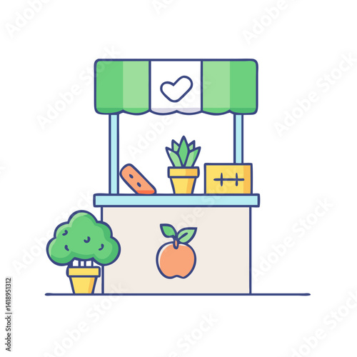 vegan stam  icon, vegan stam  vector illustration-simple illustration of vegan stam , perfect for vegan stam  logos and icons photo