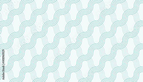 Background pattern with wavy lines