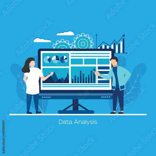 Data analysis concept