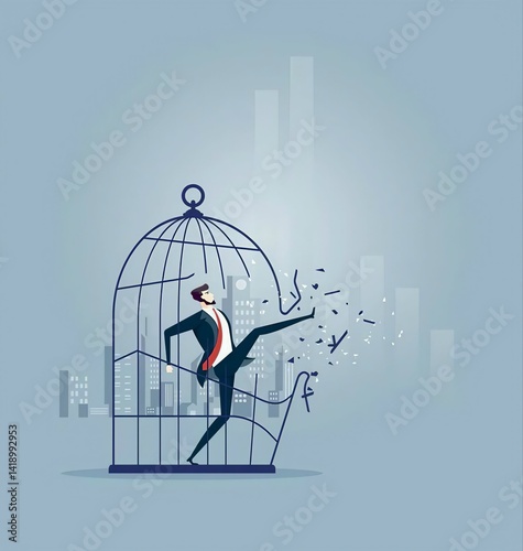 business man and business concept