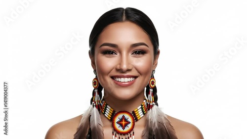 Diverse smiling women slideshow video, showcasing multicultural beauty and nationality against white backdrop words + concept