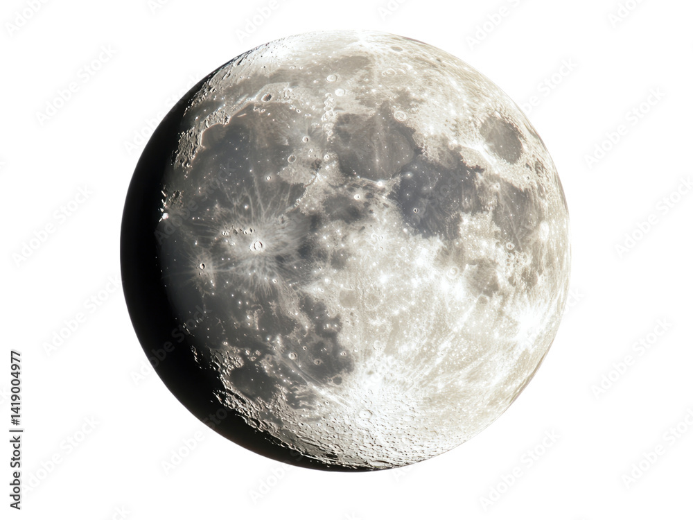 A Stunning Close-up View of the Moon's Surface: Unveiling Craters, Shadows, and Lunar Terrain in Exquisite Detail A Stunning Close-up View of the Moon's Surface: Unveiling Craters, Shadows, and Lunar Terrain in Exquisite Detail