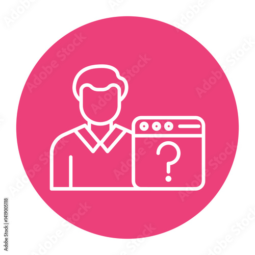 Non Technical User Icon