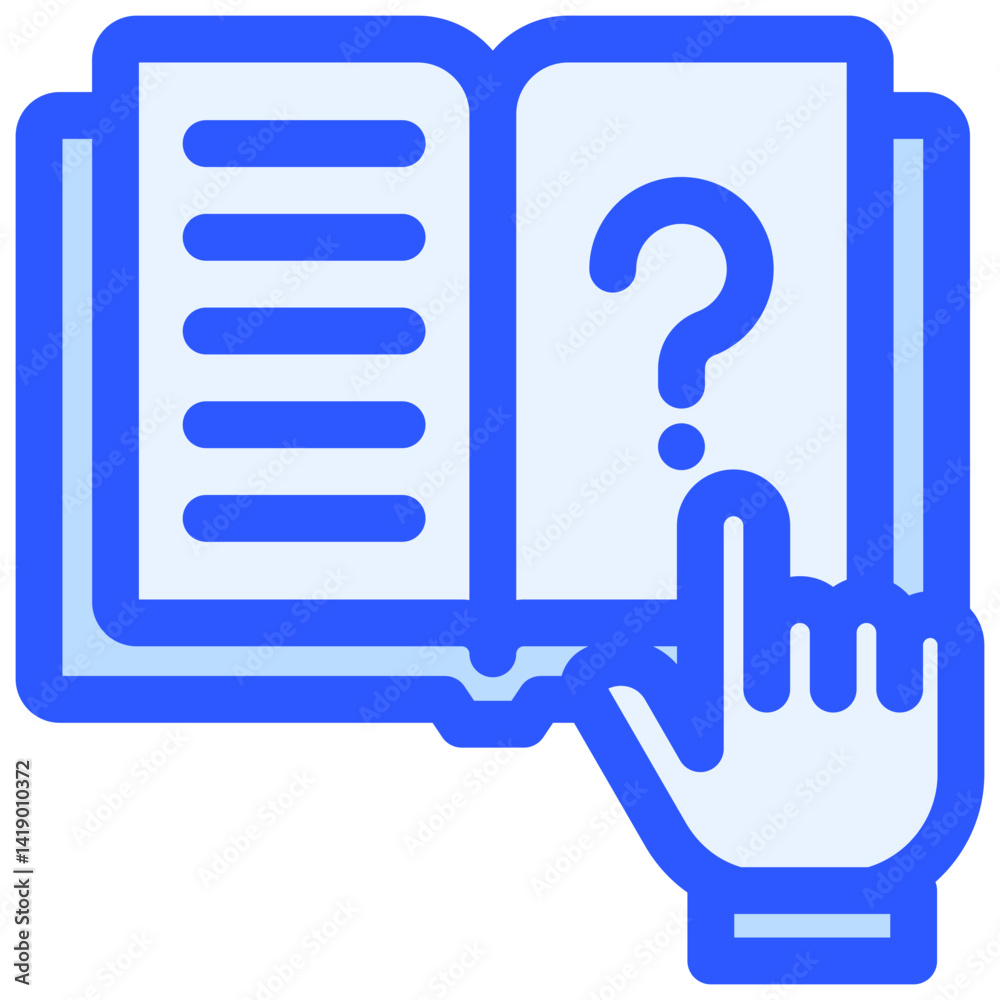 Open Book Icon Open Book Icon