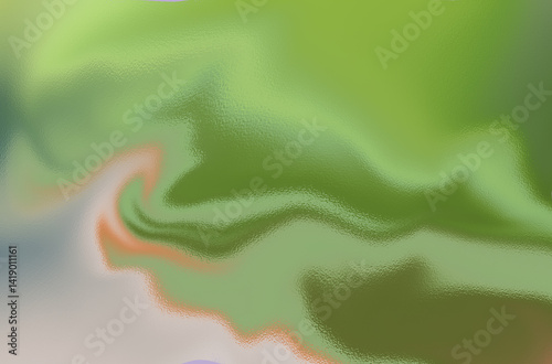 abstract green background with waves