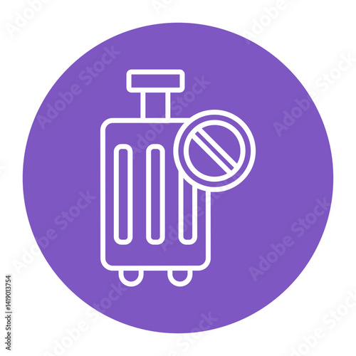 Travel Restrictions Icon