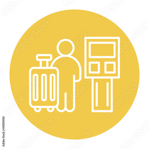 Self Check In Icon