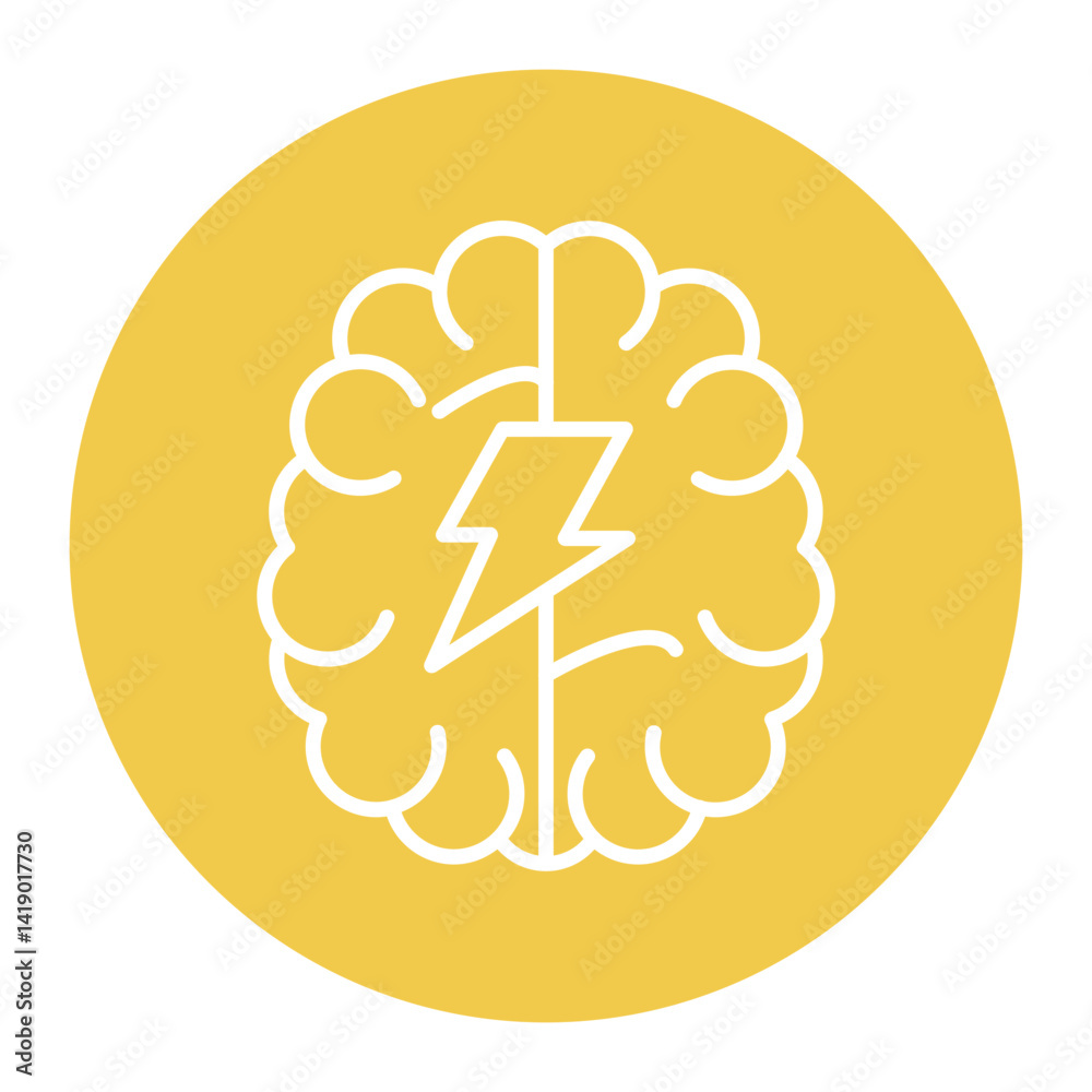 Brain Recharge Icon Brain Recharge Icon