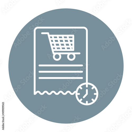 Shopping History Icon