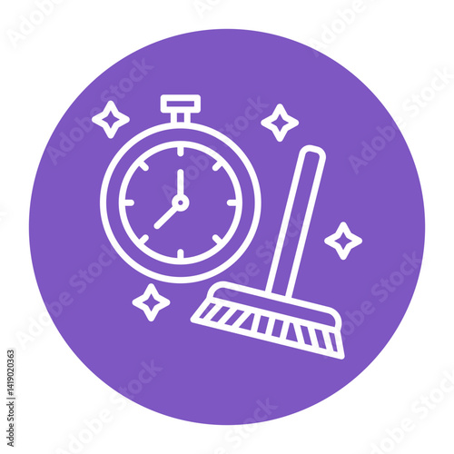 Last Minute Cleaning Icon