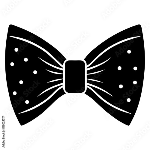 "Bowtie Vector AI Design File – Clean White Background for Professional Graphics Projects"