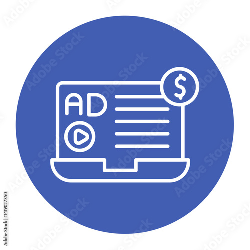 Ad Revenue Icon