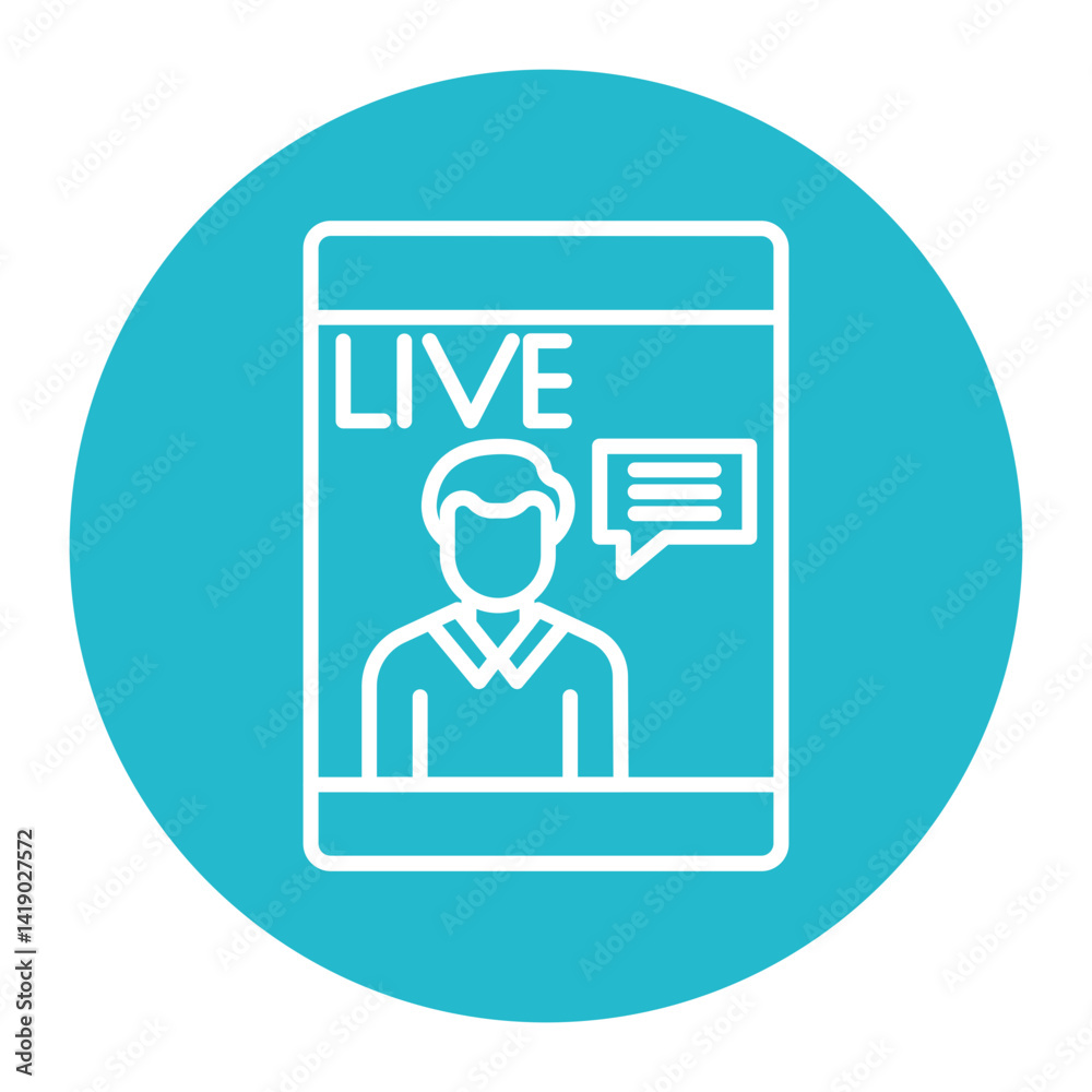Live Chat Icon Live Chat Icon
