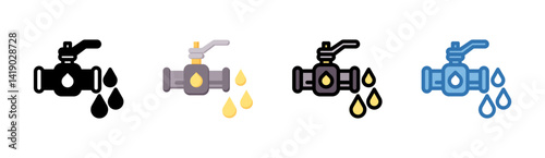 Oil Valve Icon