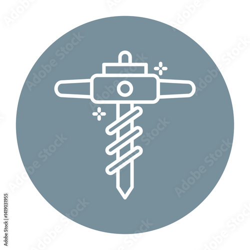 Drain Auger Icon