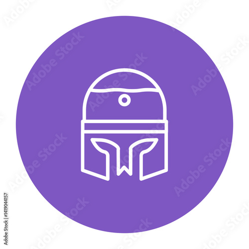 Roman Helmet Icon