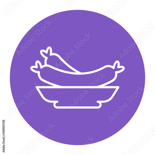 Hot Dog Icon