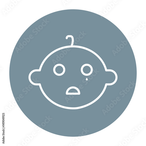 Crying Baby Icon