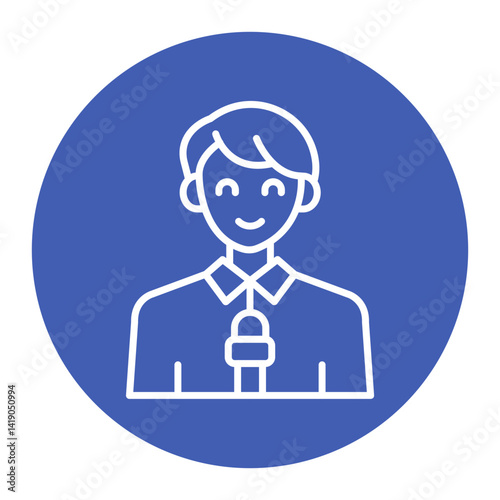 Journalist Icon