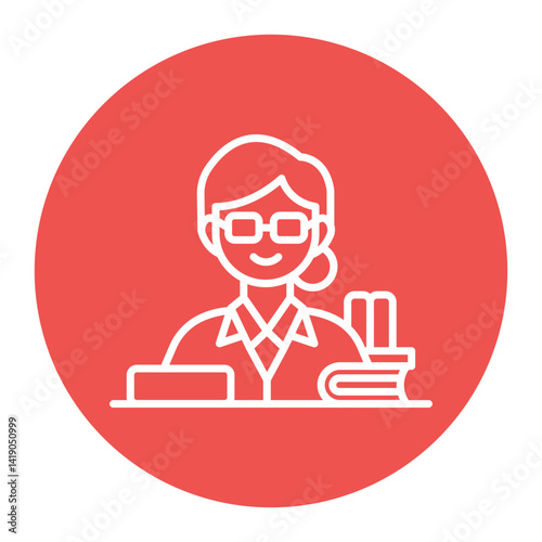 Librarian Icon