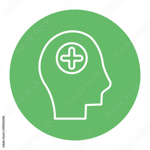 Mental Health Nurse Icon